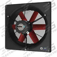 Exhaust Fan: Direct Drive, 10 in Blade, 1/16 hp, 820 cfm, 120V AC, 1 ph, Totally Enclosed (MPN V4E25K2M72100). Key specifications — Assembled: Assembled; Brand: MULTIFAN; Nameplate Voltage: 120V AC; Frame Material: Fiberglass; Guard Type: Intake; Method of Construction: Cast; Motor Type: Permanent Split Capacitor; Motor Insulation: Class F.