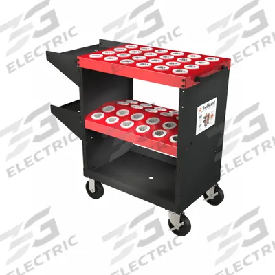 HUOT Tool Holder Cart: For CAPTO (C6) Taper - Standard CNC Toolholder Carts