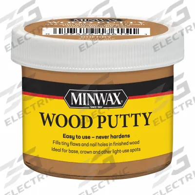 MINWAX Wood Putty: Wood Repair, 3.75 oz Container Size, Pail - Wood Repair Putties