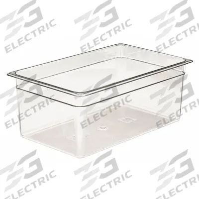 CAMBRO Food Pan: Full Size, Rectangular, 27 qt Capacity, NSF Certified - Steam Table Pans