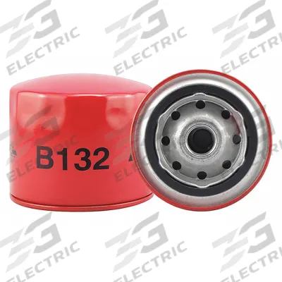 BALDWIN FILTERS Oil Filter: B132, 3/4"-16 Thread Size, 3 1/4 in Overall Ht - Spin-On Oil Filters