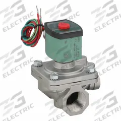 REDHAT Solenoid Valve: 2-Way, Normally Closed, 1 in Pipe Size, 120V AC, Watertight, High Flow (MPN 8210G089). Key specifications — Pipe Size: 1 in; Voltage: 120V AC; Brand: REDHAT; Coil Enclosure: Watertight.