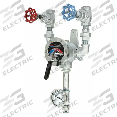 LEONARD VALVE Hose Station: 9 gpm Max. Flow Rate, 3/4 in, FNPT x MGHT - Hose Stations