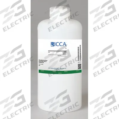 RICCA CHEMICAL Buffer - pH 8.00: Lab, 500 mL Volume, Liquid, pH 7.99 to 8.01, Plastic - pH Buffers