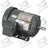 DAYTON General Purpose Motor: Rigid Base Mount, Totally Enclosed Fan Cooled, 1 hp, 208-230/460V AC (MPN 48ZJ84). Key specifications — Brand: DAYTON; Nameplate Voltage @ 60 Hz: 208-230/460V AC; Full Load Current @ 60 Hz: 3.9/1.9 A; Nameplate RPM @ 60 Hz: 1,755 RPM; Motor Enclosure: TEFC.