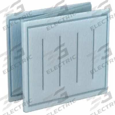 GRAINGER Link Air Filter: 25 in x 20 in x 1 in, 20 in Section Wd, 3 Sections, 3 Ply - MERV 8 Link Air Filters
