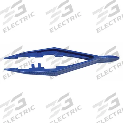 MEDI-FIRST Tweezer: Plastic, 4 1/2 in Overall Lg - Plastic Medical Tweezers