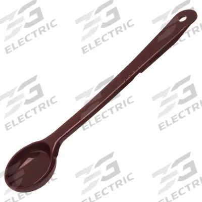 CARLISLE Portion Control Spoon: 1.5 oz Capacity, Acetal, Solid, Brown, NSF Certified - Portion Control Spoons