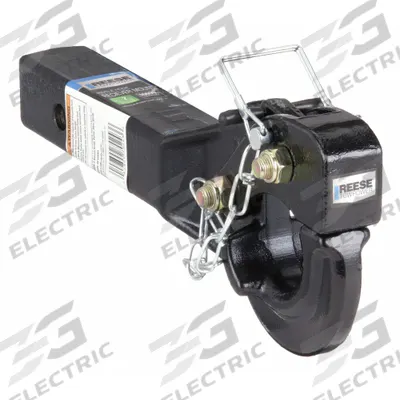 REESE Pintle Hook Mount: Hitch Mount, 10,000 lb Gross Vehicle Wt Capacity, 2,000 lb Tongue Wt - Pintle Hook Hitches