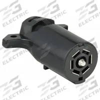 HOPKINS TOWING SOLUTIONS T-Connector: 7-Way, PVC, 14 ga_16 ga Wire Gauge, RV and Industrial Trailers (MPN 48505)