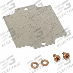 HAMMOND Inner Panel: Back Panel Panel, 2.68 in Overall Ht, 2.48 in Overall Wd, Steel, Galvanized (MPN 1590ZGRP081PL). Key specifications — Panel Style: Back Panel; Brand: HAMMOND; Finish: Galvanized; Manufacturer Part Number: 1590ZGRP081PL; Material: Steel.