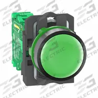 SCHNEIDER ELECTRIC Wireless Push Button Transmitter: 22 mm Panel Mounting Size, XB5R (MPN ZB5RTA3). Key specifications — attr207014: ZB5RTA3; attr1020909: Momentary; attr1020910: Transmitter; attr1020912: Green; attr1020913: Plastic; attr1020918: None; attr1020930: Non-Illuminated; attr1020931: Plastic.