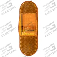 MAXXIMA Oval Amber Side Turn w/Reflector: Marker Light, LED, Oval, Surface Mount, Amber, Grommet (MPN M63121YDF). Key specifications — Lens Color: Amber; Brand: MAXXIMA; Electrical Connection: Dry Fit Connector; Lighting Technology: LED; Mount Type: Grommet; SAE Lens Code: E.