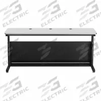 VERSADESK Standing Desk: White, Wood, 72 in Overall Wd, 24 in Overall Dp, 36 in Max Desktop Ht (MPN CTL7224-BW). Key specifications — Frame Color: Black; Frame Material: Steel; Brand: VERSADESK; Desktop Color: White; Desktop Material: Wood.