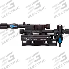 EVERPURE Water Filter Head: 3/4 in, NPT, 6 1/4 in Overall Ht, 16 5/8 in Overall Wd (MPN EV927224 -75). Key specifications — Connection Type: NPT.