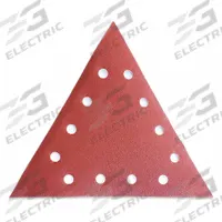 BN PRODUCTS USA Drywall Sanding Triangle: Triangle, 7 in, Hook and Loop, Cloth Backing, 10 PK (MPN SDT-100/10). Key specifications — attr913104: Aluminum Oxide; attr913107: Cloth; attr913116: 12; attr913105: Coated; attr913112: Medium; attr913110: Maroon; attr662094: Abrasive for Drywall Sanders; attr662077: BN PRODUCTS USA.