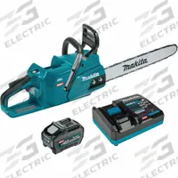 MAKITA Chain Saw Kit,18",Rear Handle,40V,XGT: 18 in Bar Lg, Rear Handle, Auto Chain Oiler, 40 V (MPN GCU04T1). Key specifications — Brand: MAKITA.