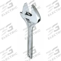 PROTO Adjustable Wrench: Alloy Steel, Chrome, 15 in Overall Lg, 1 7/8 in Jaw Capacity, Plain Grip (MPN J715A). Key specifications — attr309359: Chrome; attr324924: PROTO; attr309358: Alloy Steel.