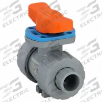 HAYWARD FLOW CONTROL Manual Two-Way Ball Valve: 1/2 in, CPVC, Straight, 250 psi Max. Pressure (CWP) (MPN TBH2050ASTV0000). Key specifications — Brand: HAYWARD FLOW CONTROL; Handle: Locking Tee.