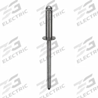 POP AVDEL Blind Rivet,1 33/35" L,0.153" dia,PK500: Inch, 1 15/16 in Overall Lg, 21/32 in Body Lg - Domed-Head Blind Rivets