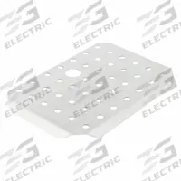 VOLLRATH False Bottom: Half Size, 22 ga Gauge, NSF Certified, 7 1/2 in Overall Lg (MPN 20200). Key specifications — Brand: VOLLRATH; Dishwasher Safe: No; NSF Certified: Yes; Product Type: False Bottom; Manufacturer Part Number: 20200.