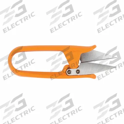 FISKARS Thread Clip Snip: Ambidextrous, 5 in Overall Lg, Straight, Stainless Steel - Compact Scissors