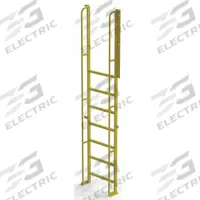 TRI-ARC Configurable Platform Ladder: 10.2 ft Overall Ht, 30 in Overall Wd, 20 in Overall Dp, Steel (MPN UCL9008246). Key specifications — Material: Steel; Color: Yellow; Brand: TRI-ARC.