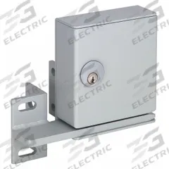 SDC Electromagnetic Lock: 6 1/2 in Lg, 2 in Wd, 5 in Ht (MPN GL160AI). Key specifications — Release Delay: Instantaneous; Material: Steel; Brand: SDC.