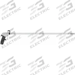GUARDAIR Air Gun: Pistol-Grip Grip, Aluminum, 3/8 in Female NPT, 1 Nozzle(s), Straight, Focused (MPN U75LJ036AA2). Key specifications — attr1328526: Aluminum; attr1328500: Hanging Hook; attr1328508: GUARDAIR; attr1328515: No; attr1328533: Yes.