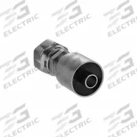 PARKER Hydraulic Crimp Fitting: Steel x Steel, Straight, -8 For Hose Dash Size, Female x Genderless (MPN 1JC43-10-8). Key specifications — Fitting Gender: Female x Genderless; Fitting Connection Type: ORS x Crimp; For Hose Dash Size: -8; Thread Size: 0.511"-27; Brand: PARKER.
