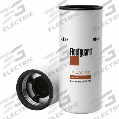 FLEETGUARD Description for LAN: M95 x 2.5-7H Thread Size, 12 1/2 in Overall Ht - Spin-On Oil Filters
