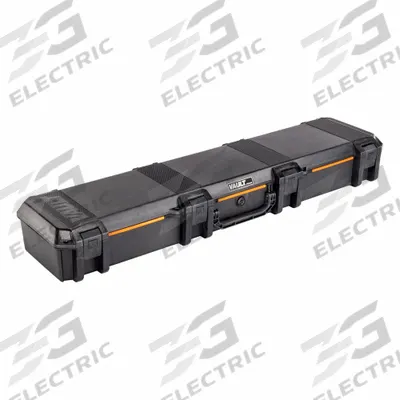 PELICAN Protective Case: 10 in x 50 in x 6 in, Solid, Black - Lightweight Long Cases
