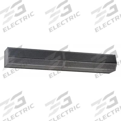 MARS Unhtd 10.7"H 60"W 13"D Steel Air Curtain: Ambient Air, Std Profile, For 5 1/2 ft Opening - Ambient Air Curtains