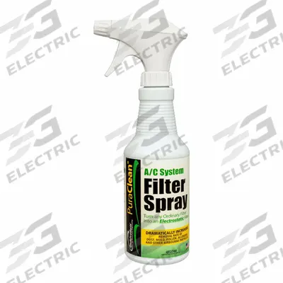 QWIK PRODUCTS Filter Electrostatic Enhancer: Spray Bottle, 16 oz - Air Filter Tackifier Spray