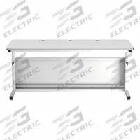 VERSADESK Standing Desk: White, Wood, 72 in Overall Wd, 30 in Overall Dp, 36 in Max Desktop Ht (MPN CTL7230-WW). Key specifications — Frame Color: White; Frame Material: Laminate; Brand: VERSADESK; Desktop Color: White; Desktop Material: Wood.