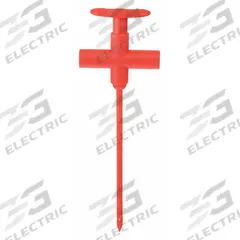 APPROVED VENDOR Test Probe: CAT III 1000V, Test Clip, 5 1/2 in Lg, Red, 1,000 V Max Volt (MPN 4WRA3). Key specifications — Color: Red; Brand: APPROVED VENDOR.