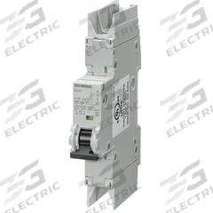 SIEMENS IEC Miniature Circuit Breaker: 13 A Amps, 60V DC, 10kA at 277V AC, Screw Clamp, 5SJ4, AC/DC (MPN 5SJ41138HG42). Key specifications — Brand: SIEMENS; DC Voltage Rating: 60V DC; Max. AIR Rating: 10kA at 277V AC; Terminal Connection: Screw Clamp; AC Voltage Rating: 277V AC.