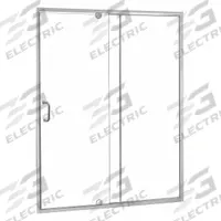 FOREMOST Shower Door and Panel: 36 in Min. Door Wd, 42 in Max. Door Wd, 69 in Overall Ht, Frameless (MPN CVDP4269-CL-SV). Key specifications — Brand: FOREMOST.