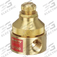 WATTS Pressure Regulator: FNPT x FNPT, 1/4 in Pipe Size, Brass, 0 psi to 125 psi, 140°F Max. Op Temp (MPN 1/4 LF560 0-125). Key specifications — Brand: WATTS; Low-Lead Compliance: Low-Lead Compliant.