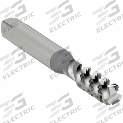 OSG Spiral Flute Tap: M5x0.8 Metric, 6H, 3 Flute, Bottoming Chamfer - General Purpose Spiral-Flute Taps