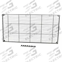 APPROVED VENDOR Shelving: For 3TPD2/3TPD7, For 3TPD2/3TPD7, 175 lb Cap, Powder Coated, Black, Steel (MPN MHL2448BG). Key specifications — Material: Steel; Color: Black; Finish: Powder Coated; For Use With Mfr. Model Number: 3TPD7; Manufacturer Part Number: MHL2448BG; Brand: APPROVED VENDOR; For Use With Grainger Item Number: 3TPD7; Accessory Type: Shelf.
