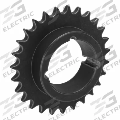 TRITAN Bushed Roller Chain Sprocket: For 50 Chain, 27 Teeth, 5.384 in Pitch Dia - Size 50 Bushed-Bore Roller Chain Sprockets
