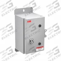 GE Magnetic Motor Starter: Non-Reversing, 3 Poles, NEMA Size 0, 18 A, 480V AC Coil (MPN CR306B104). Key specifications — Brand: GE; Coil Voltage: 480V AC; Phase: Three; Signaling Features: Pilot Light; Thermal Units Required: 3 Melting Alloy Units (Not Included).