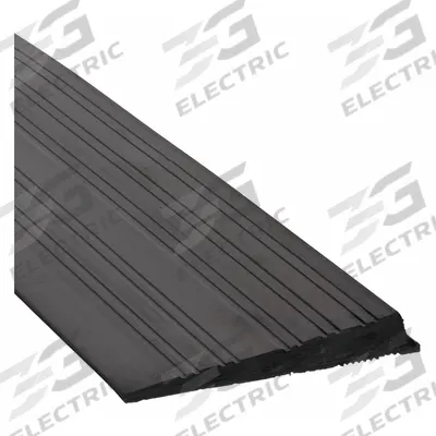 NATIONAL GUARD Door Ramp: 48 in Lg, ADA Compliant - Rubber Ramps