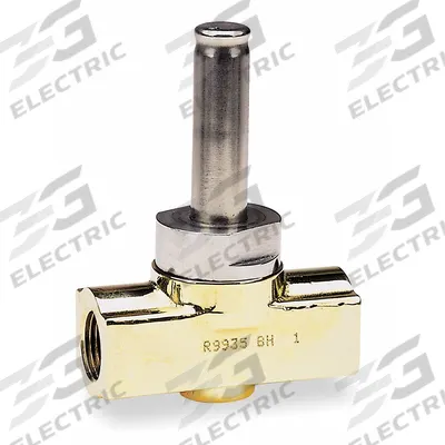 Dayton Solenoid Valve Body: 2-Way, Normally Closed, 3/8 in Pipe Size, Brass Body - 2-Way/2-Position, Normally Closed Solenoid Valves Bodies