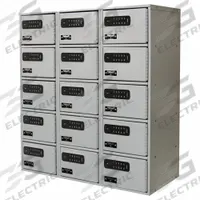 HALLOWELL Cell Phone Locker: 27 in x 12 in x 30 1/2 in, 5 Tiers, 3 Units Wide, 15 Lockers, Steel (MPN UCTL392(30)-5A-E-PL). Key specifications — Mounting Style: Surface; Brand: HALLOWELL; Handle Type: None; Locker Color: Gray; Mounting Location: Wall-Mount; Includes Number Plates: Yes; Locker Material: Steel; Frame Assembled: Assembled.