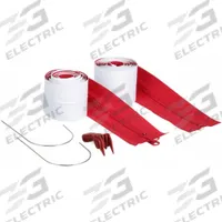 ZIPWALL Zipwall Heavy-Duty Self-Adhesive Zipper: Zipper, 3 1/2 in Wd, 7 ft Lg, 9 in Ht, Red, 2 PK (MPN HDAZ2). Key specifications — Product Type: Zipper; Material: Plastic; Color: Red; Includes: (12) Zippers; Brand: ZIPWALL.