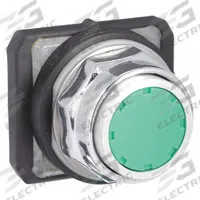 DAYTON Flush Push Button: Green, 30 mm Mounting Size, Non-Metallic, Momentary (MPN 30G324). Key specifications — Brand: DAYTON; Action: Momentary; Series: Dayton; Push Button Material Type: Non-Metallic.