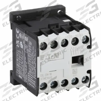 EATON Miniature IEC Magnetic Contactor: Non-Reversing, 3 Poles, 3NO Contacts - Miniature, Non-Reversing IEC Contactors