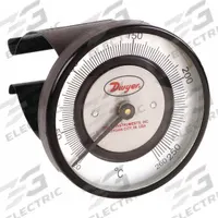 DWYER Clip Pipe Mount Dial Thermometer: 20°C to 260°C, +/- 2% Accuracy, 2 in Dial Dia (MPN STC172). Key specifications — Accuracy: +/- 2%; Brand: DWYER.